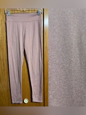 Women's Mauve Stretch Leggings - Unbranded